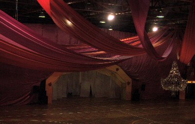 Cenário da Gala