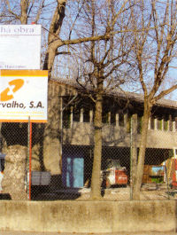 Obra na escola